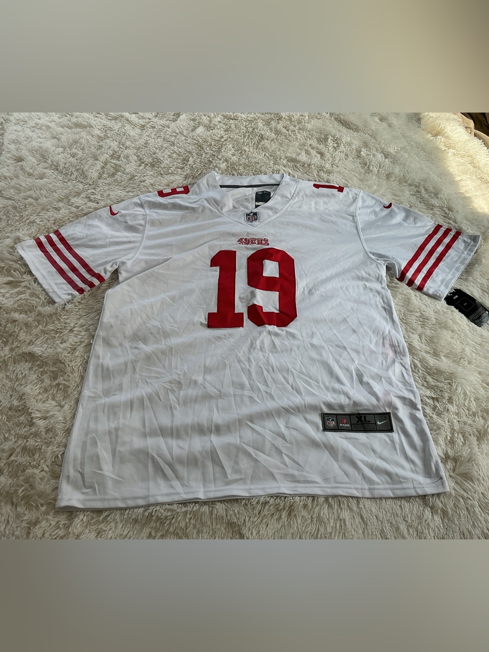 Nike NFL San Francisco 49ers Samuel On Field Jersey Adult Size XL NWT